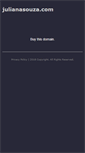 Mobile Screenshot of julianasouza.com